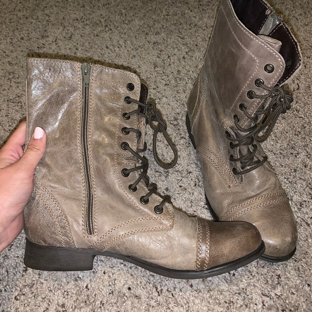Steve Madden Combat Boots
